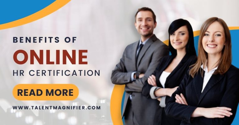 Benefits of Online HR Certifications