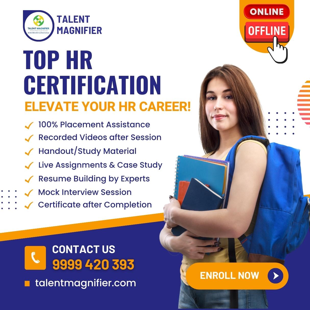 Top HR Certification, Elevate your Career